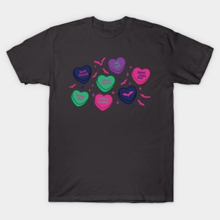 Laszlo Cravensworth Conversation Hearts T-Shirt